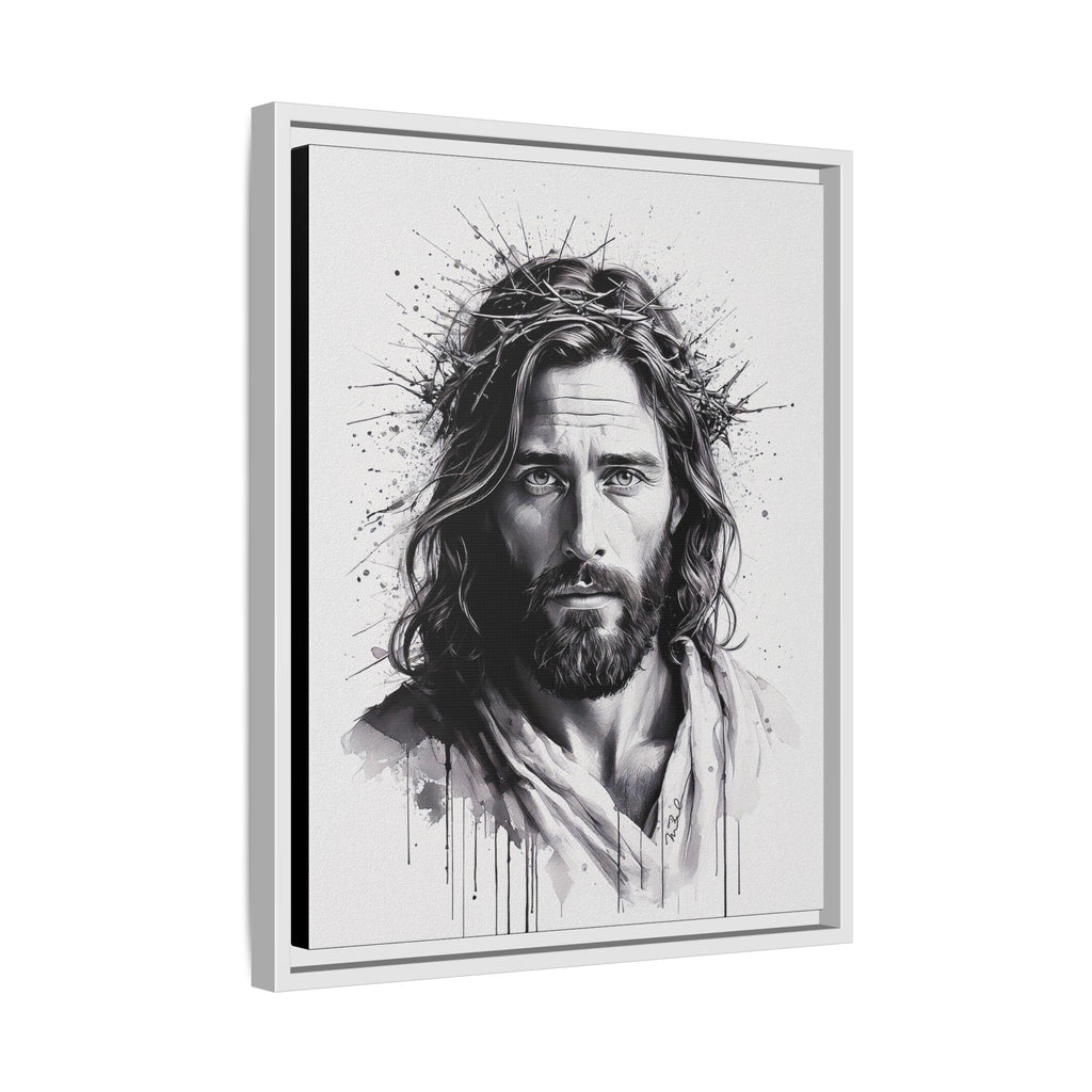 Faces of Christ | Strength - Framed Matte Canvas Print. 4 of 4.