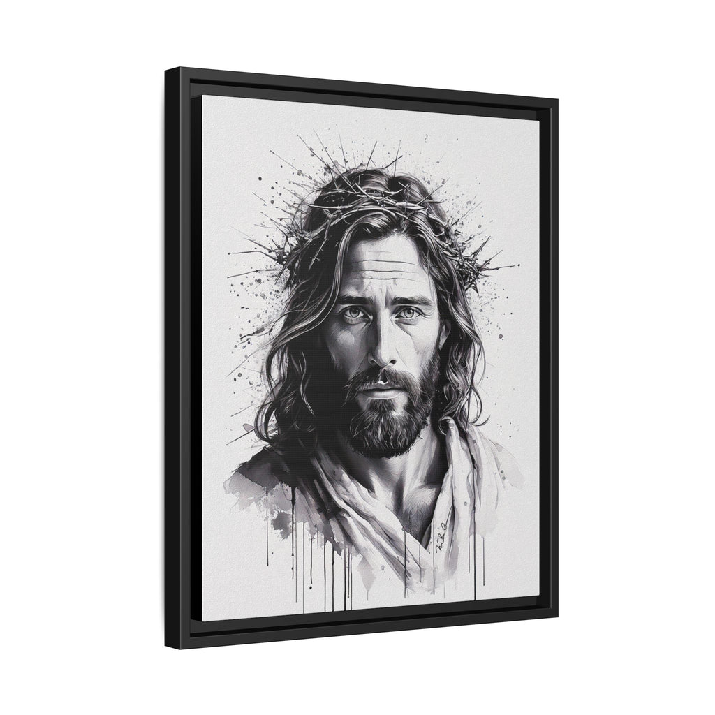 Faces of Christ | Strength - Framed Matte Canvas Print. 4 of 4.